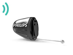 Audífono Philips Extra pequeño IIC